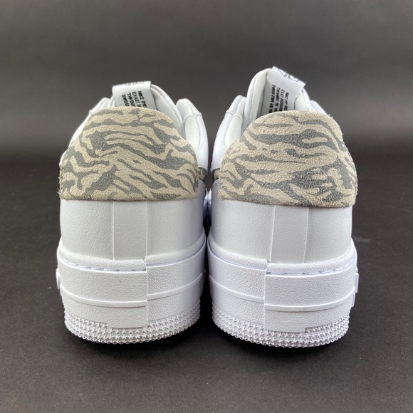Nike Women's Air Force 1 Pixel SE Zebra Shoes - Picture 2 of 11